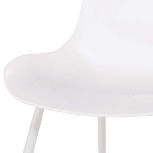 Chaises D'extérieur 2 PCs Sophie Rondo Dining Blanc Royal