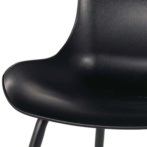 Chaises D'extérieur 2 PCs Sophie Rondo Dining Noir Carbone