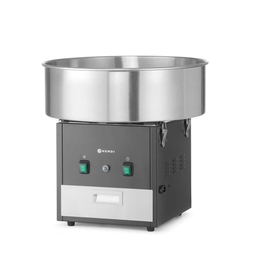 Machine à Barbe à Papa - Noire - 520x520x(h)480 Mm - Hendi