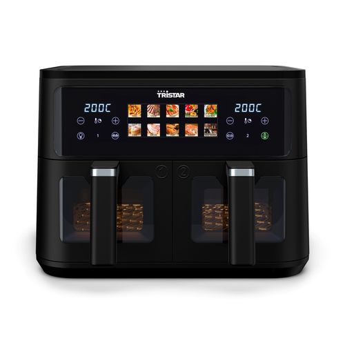 Air Fryer FR-9075 Double TRISTAR panier 9L - 2500W- Noir