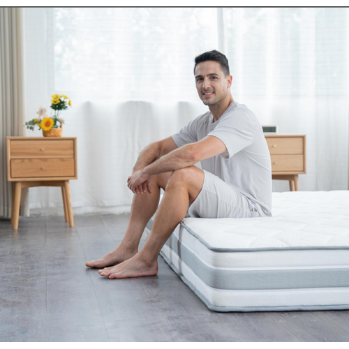 Matelas à Ressorts Ensachés 140x190 cm 7 Zones, Dureté H3/h4, Epaisseur 25 cm