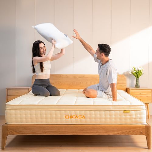Matelas à Ressorts Ensachés 180×200 Cm, 7 Zones, Epaisseur 25cm, h3, 10 Couches