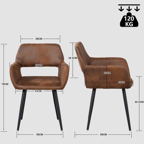 Ensemble Table à Manger Ronde Blanche Mdf Style Scandinave Avec 4 Chaises Tissu Beige Et Marron