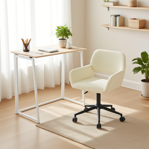 Ensemble De Bureau Pliable Avec Chaise De Bureau