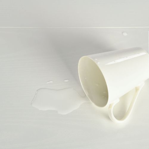 Ensemble De Bureau Pliable Blanc Avec Chaise De Bureau Beige