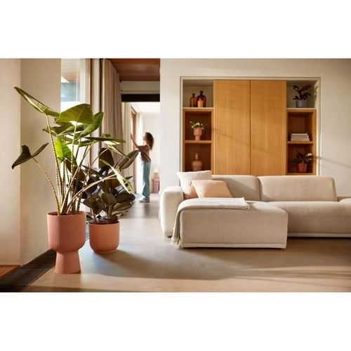 Pot De Fleur - Vibes Fold Coupe - Rose - L 30 X B 29.5 X H 45 Cm - Intérieur - 100% Recyclé