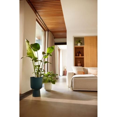 Pot De Fleur - Vibes Fold Coupe - Bleu - L 30 X B 29.5 X H 45 Cm - Intérieur - 100% Recyclé