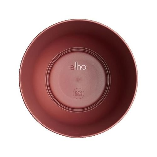 Pot De Fleur - Jazz Rond - Rouge - L 30 X B 29.5 X H 27 Cm - Intérieur - 100% Recyclé