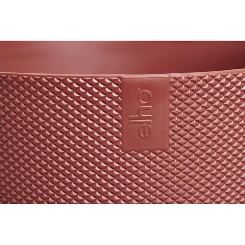 Pot De Fleur - Jazz Rond - Rouge - L 30 X B 29.5 X H 27 Cm - Intérieur - 100% Recyclé