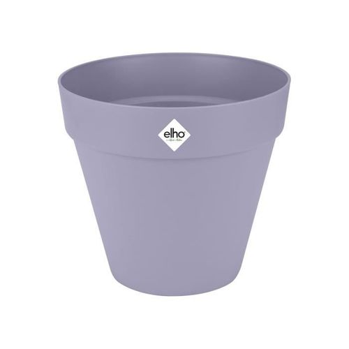Pot De Fleur - Loft Urban Rond - Violet - L 29 X B 28.5 X H 26 Cm - Extérieur - 100% Recyclé