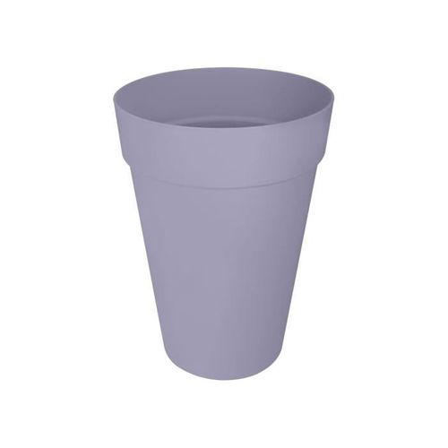 Pot De Fleur - Loft Urban Rond - Haut 35 - Violet - L 34x B33.5x H45cm - Extérieur - 100% Recyclé
