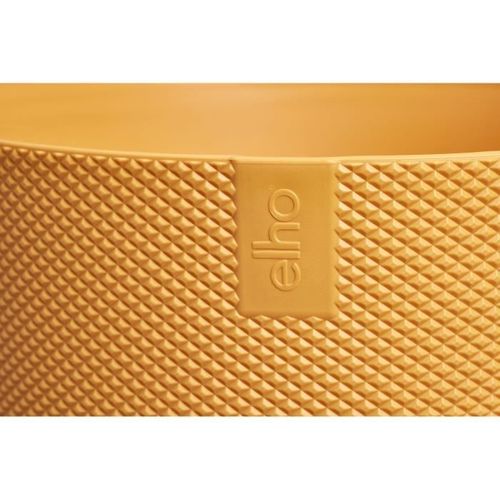 Pot De Fleur - Jazz Rond - Jaune - L 35 X B 34.5 X H 32 Cm - Intérieur - 100% Recyclé