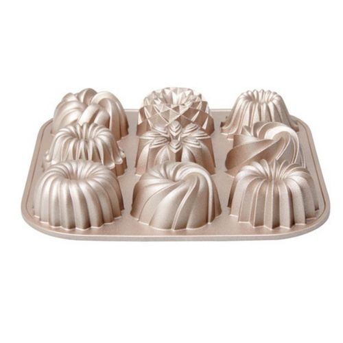 Moule 9 Mini-kouglofs Rose Cuivré - 04521