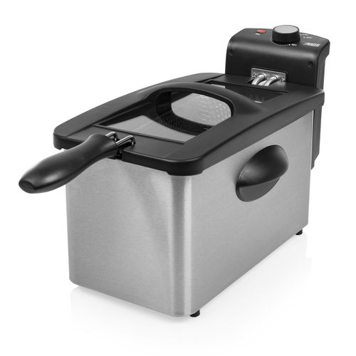 Friteuses 01.182604.01.750 2000 W Noir, Acier Inoxydable