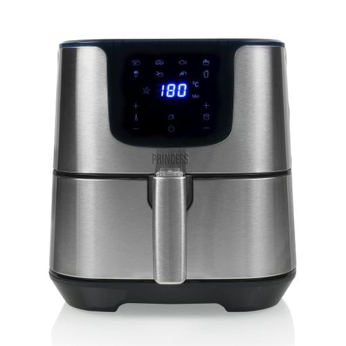 Friteuse Numérique Deluxe Xxl 5,5 L 1700 W Noir Et Argenté