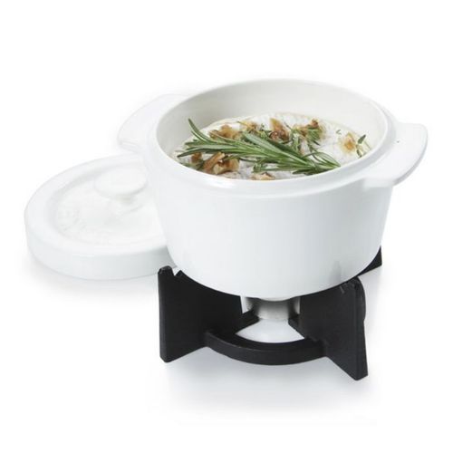 Service à Fondue Camembert Blanc - 340033