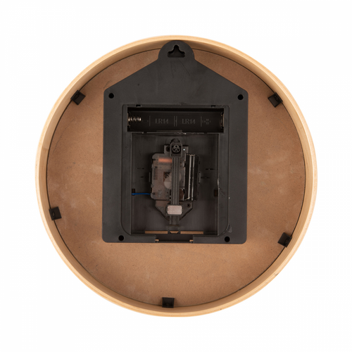 Horloge En Bois De Bouleau Natural Cuckoo Gris