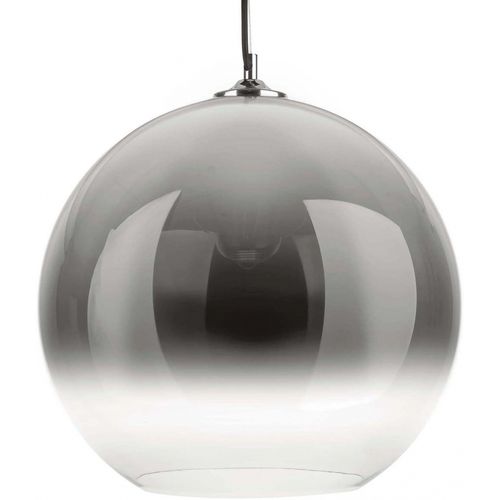 Suspension En Verre Bubble Chrome