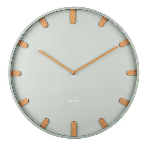 Horloge Murale En Métal Grace Jade Grisée