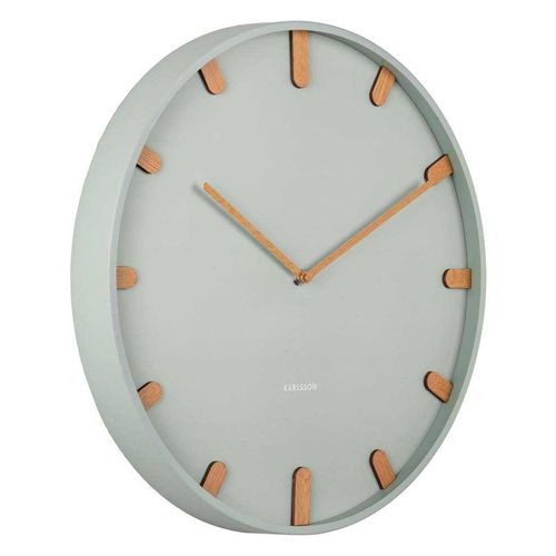 Horloge Murale En Métal Grace Jade Grisée