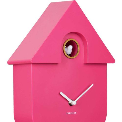 Horloge Murale Moderne Cuckoo Rose