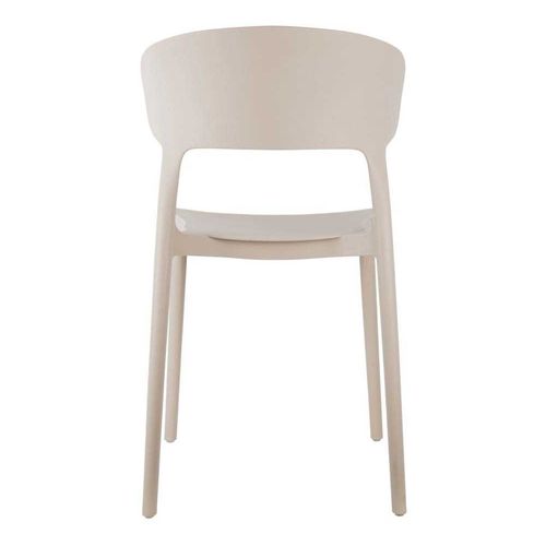 Fauteuil Coloré En Polypropylène Fain Gris