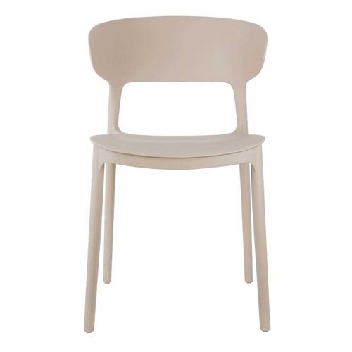 Fauteuil Coloré En Polypropylène Fain Gris