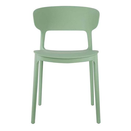 Fauteuil Coloré En Polypropylène Fain Vert Foncé