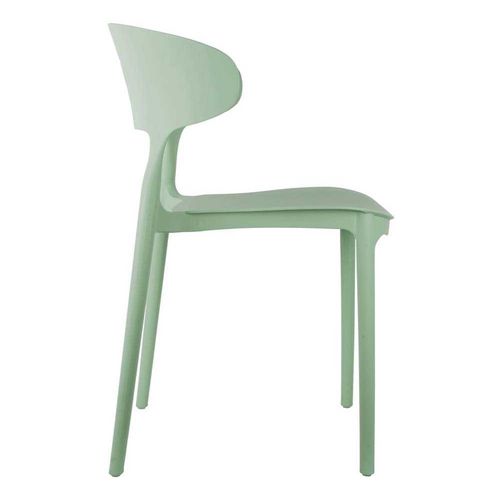 Fauteuil Coloré En Polypropylène Fain Vert Foncé