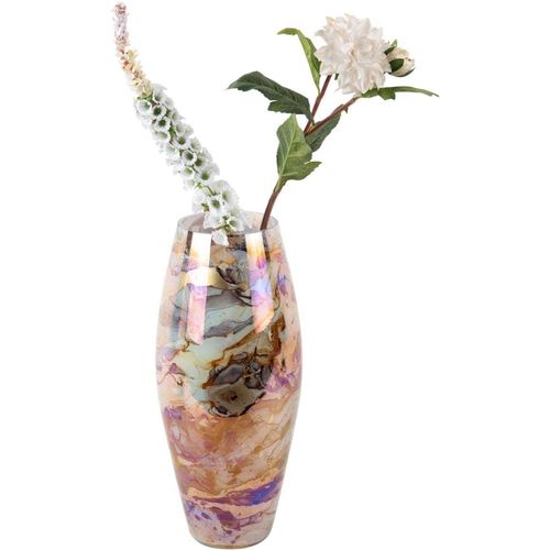 Vase En Verre Melange Cone Marron