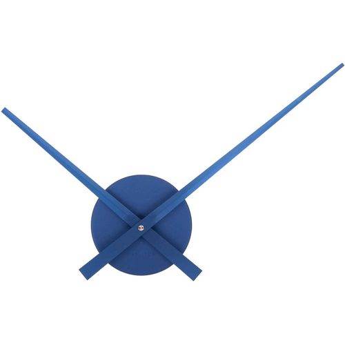 Horloge Aiguilles Big Time 41cm Métallisée Bleu Foncé