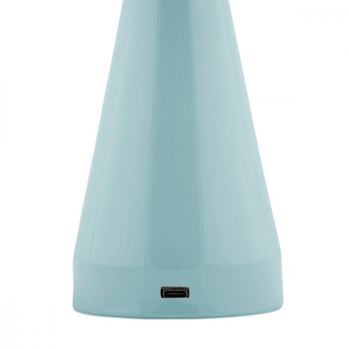 Lampe De Table Nomade LED H20cm Bleu