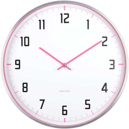Horloge Murale Ronde 40 Cm Sporty Rose