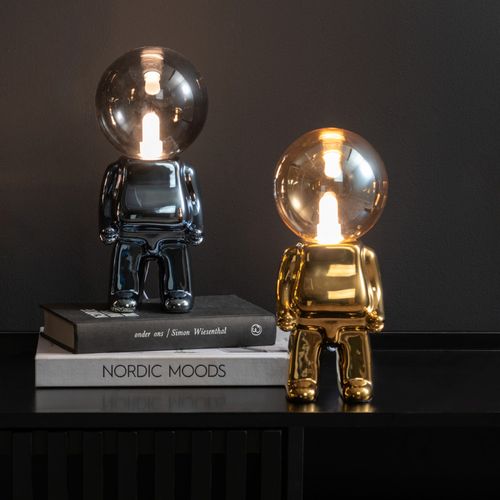 Lampe De Table Ross à LED H27cm Noir