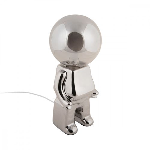 Lampe De Table Ross à LED H27cm Chrome