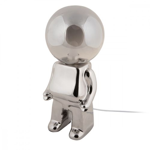 Lampe De Table Ross à LED H27cm Chrome