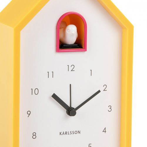 Réveil Original Coucou Jaune