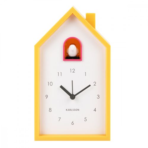 Réveil Original Coucou Jaune