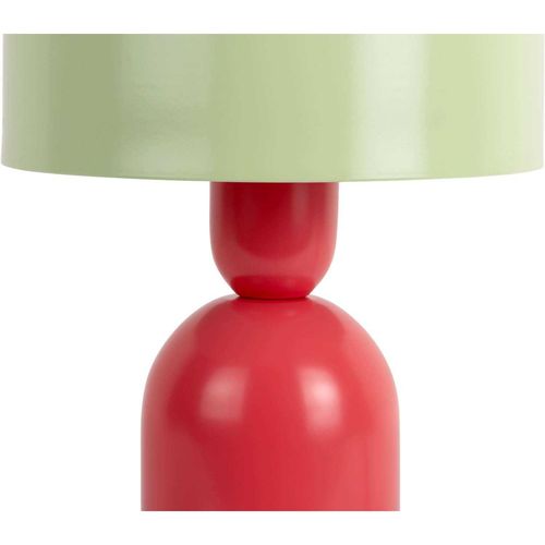 Lampe à Poser Double Funky Rouge, Vert