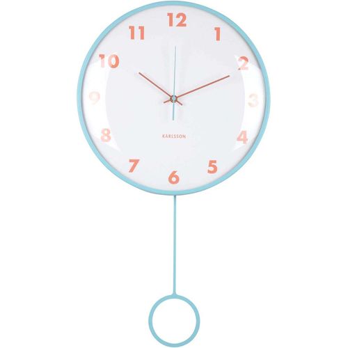 Horloge Murale Cheeky Dome Pendulum Bleu