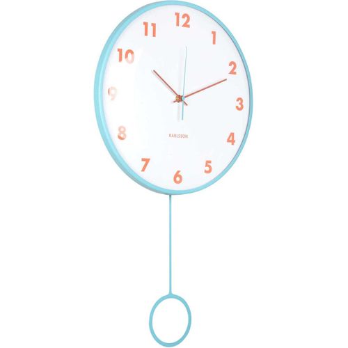 Horloge Murale Cheeky Dome Pendulum Bleu
