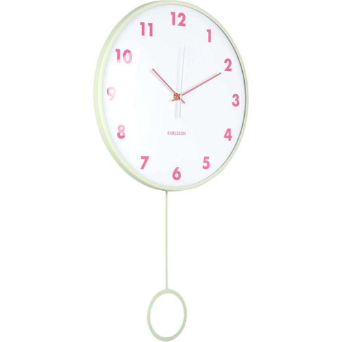 Horloge Murale Cheeky Dome Pendulum Vert