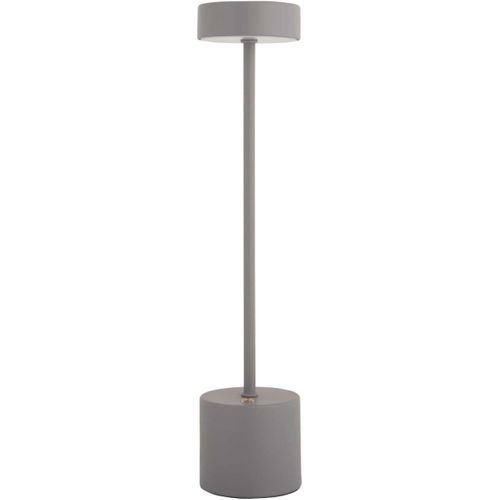 Lampe De Table En Métal Ganard LED Gris