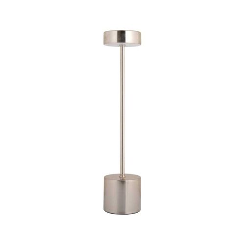 Lampe De Table En Métal Ganard LED Argent