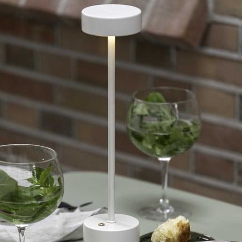 Lampe De Table En Métal Ganard LED Blanc