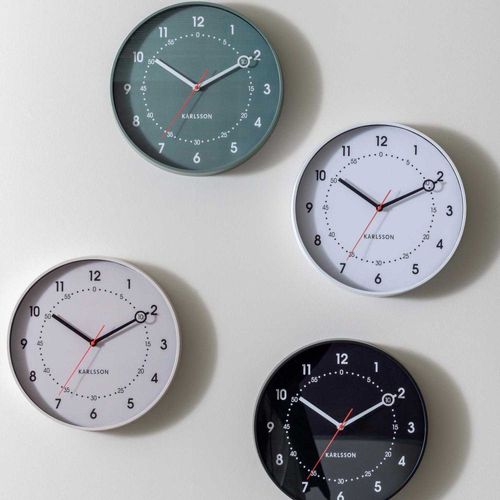 Horloge Murale En Résine Fresco Vert Jungle