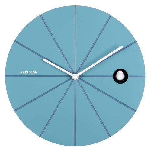 Horloge Murale Coucou En Abs Destacado Bleu
