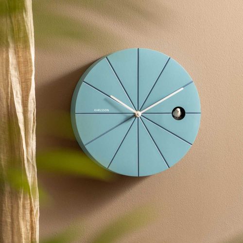 Horloge Murale Coucou En Abs Destacado Bleu