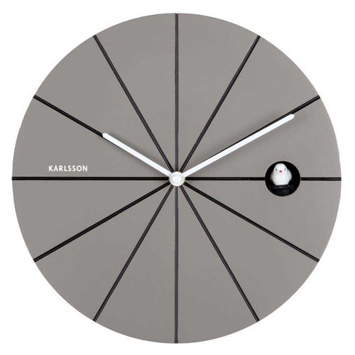 Horloge Murale Coucou En Abs Destacado Gris