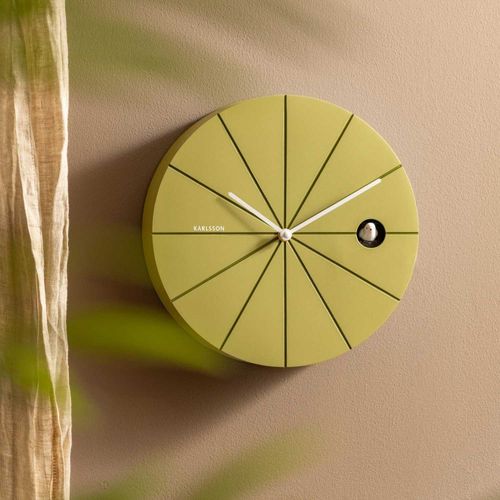 Horloge Murale Coucou En Abs Destacado Vert